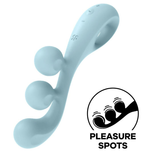 SATISFYER - TRI BALL 2 MULTI VIBRATOR BLUE - Toys "n" Us