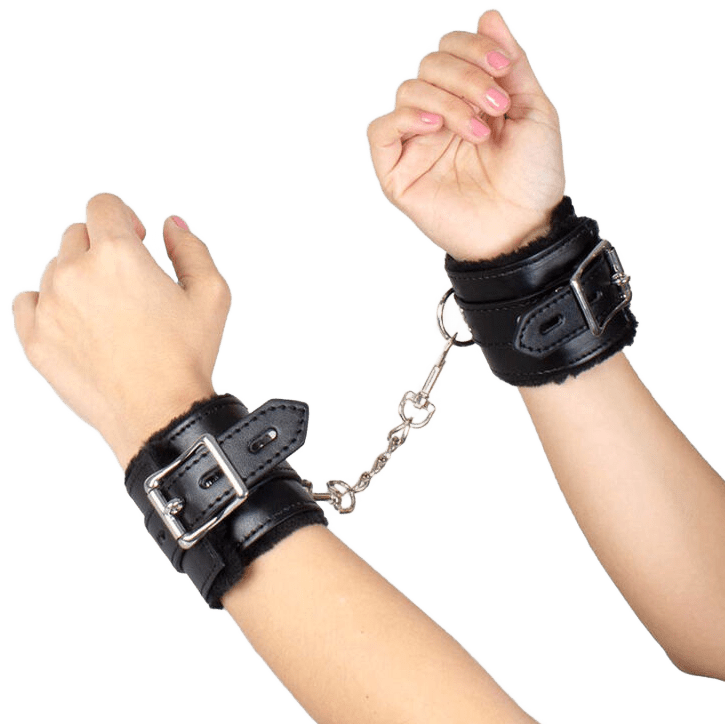 SECRETPLAY - BLACK BONDAGE HANDCUFFS BDSM COLLECTION - Toys "n" Us