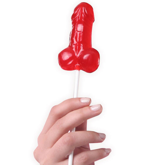 SECRETPLAY - DISPLAY ASSORTMENT PENIS LOLLIPOPS STRAWBERRY 40 UNITS - Toys "n" Us