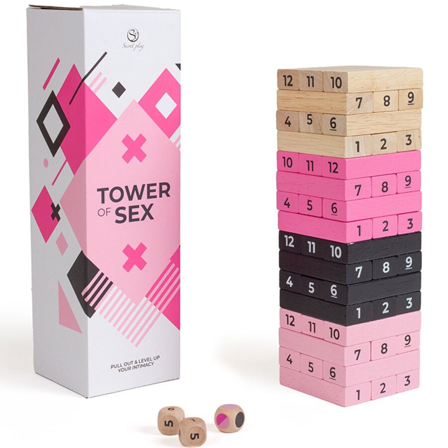 SECRETPLAY - TOWER OF SEX WOODEN GAME - Toys "n" Us