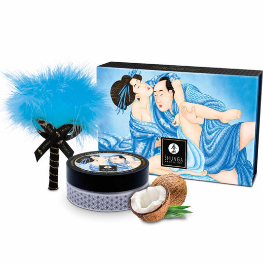 SHUNGA - KIT DE MASSAGEM EM PÓ DE COCO COMESTÍVEL - Toys "n" Us