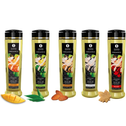 SHUNGA - ORGANIC MASSAGE OIL MANGO 240 ML - Toys "n" Us