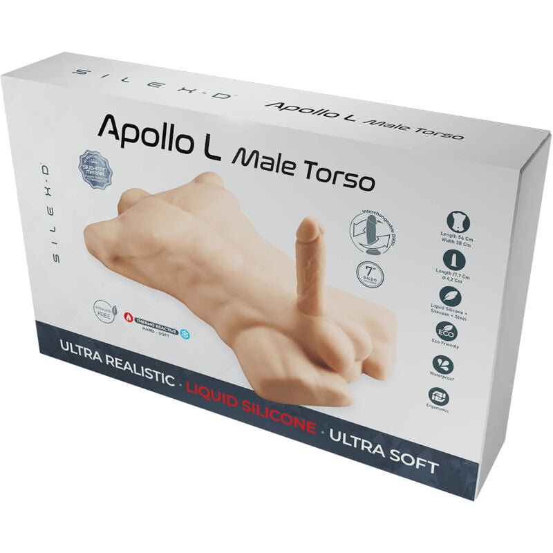 SILEXD - APOLLO L TORSO MASCULINO REALISTA - Toys "n" Us