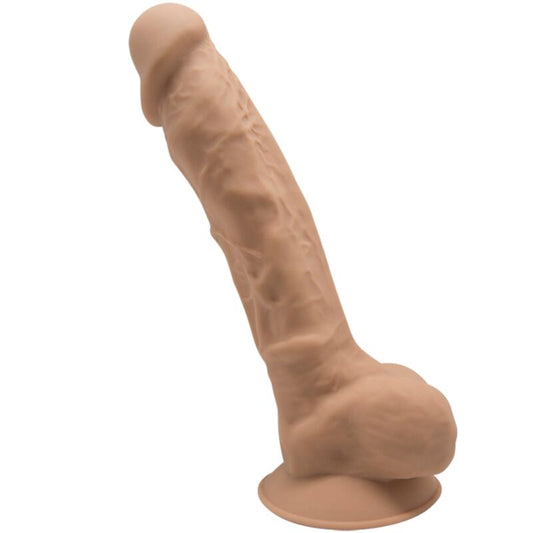 SILEXD - MODELO 1 PÊNIS REALÍSTICO PREMIUM SILEXPAN SILICONE CARAMELO 17.5 CM - Toys "n" Us