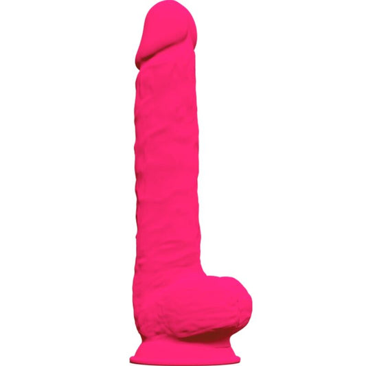 SILEXD - MODELO 1 PÊNIS REALÍSTICO PREMIUM SILEXPAN SILICONE FÚCSIA 38 CM - Toys "n" Us