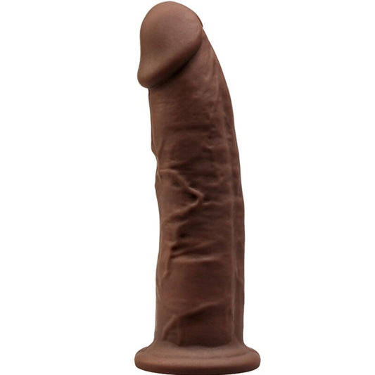 SILEXD - MODELO 2 PÊNIS REALÍSTICO PREMIUM SILEXPAN SILICONE MARROM 15 CM - Toys "n" Us