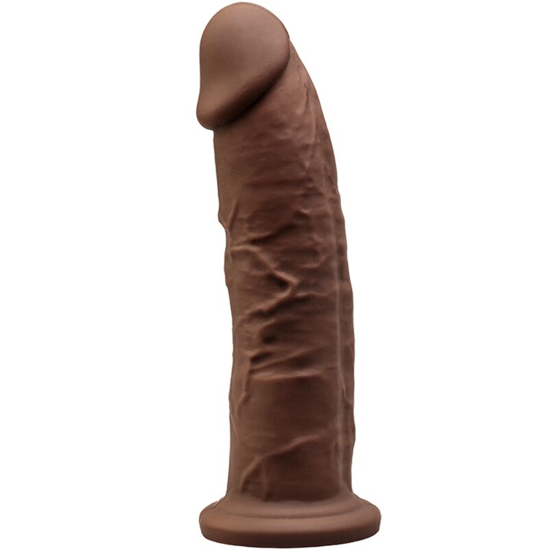 SILEXD - MODELO 2 PÊNIS REALÍSTICO PREMIUM SILEXPAN SILICONE MARROM 19 CM - Toys "n" Us
