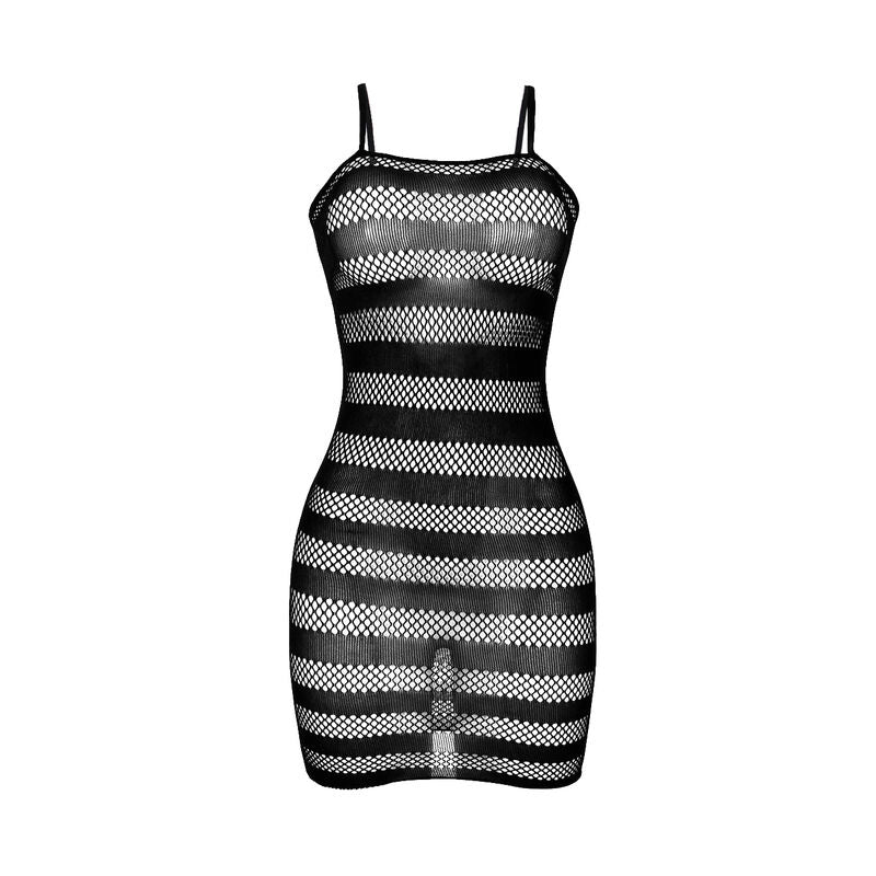 SUBBLIME - 951733 FISHNET DRESS WITH BLACK STRIPES ONE SIZE - Toys "n" Us