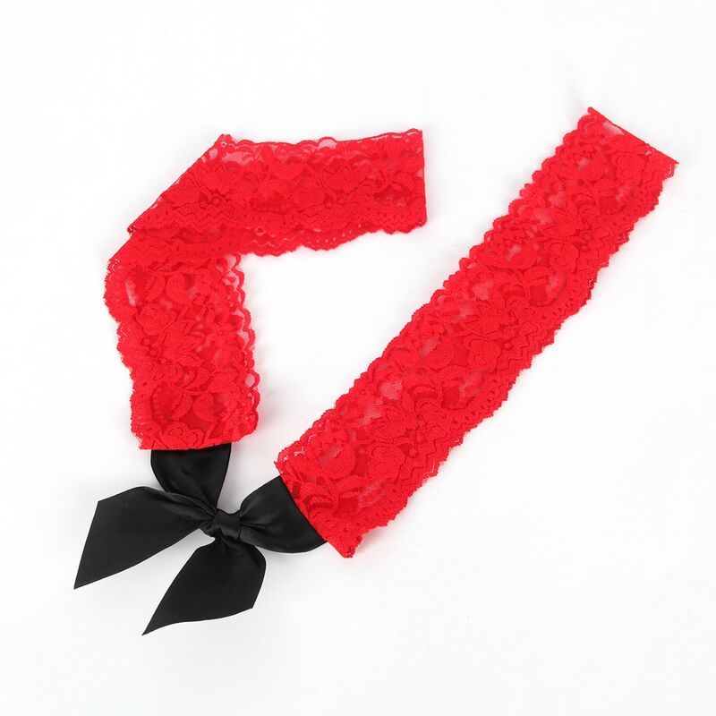 SUBBLIME - 952068 SHORT FISHNET DRESS WITH BLACK AND RED STITCHING ONE SIZE - Toys "n" Us