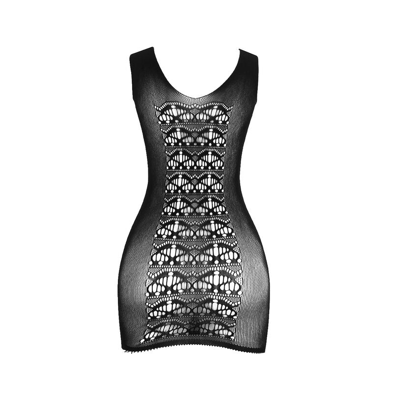 SUBBLIME - 952167 SHORT ELASTIC FISHNET DRESS BLACK ONE SIZE - Toys "n" Us