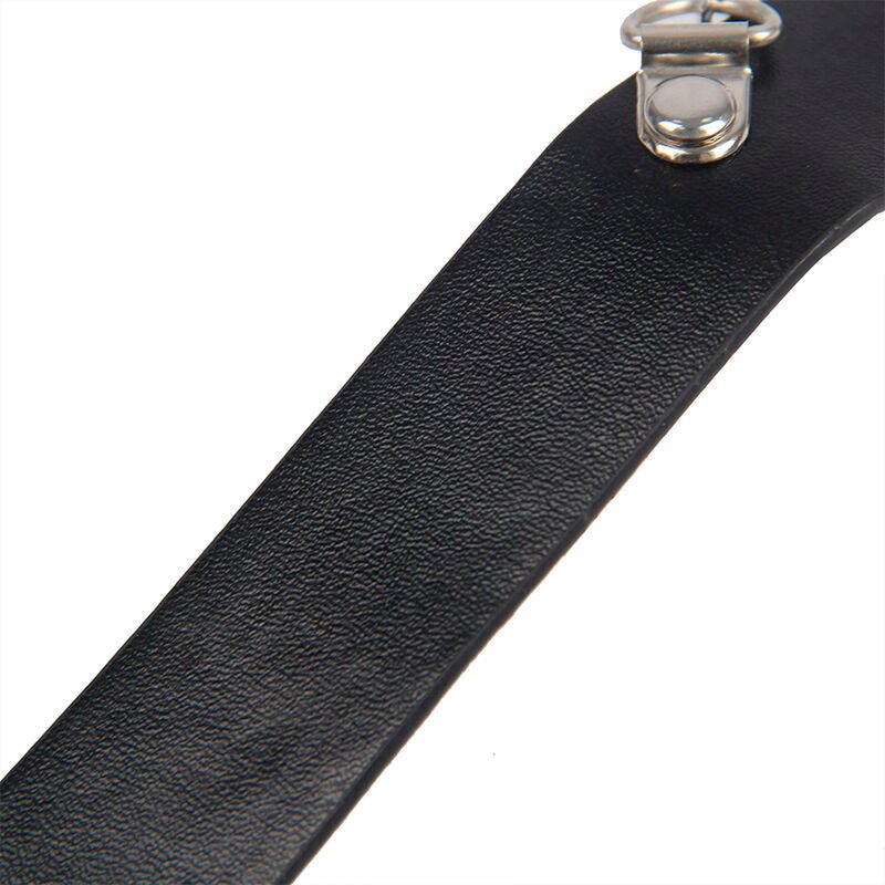 SUBBLIME - 953720 BONDAGE LEATHER STRAP BREAST CLAMPS BLACK ONE SIZE - Toys "n" Us