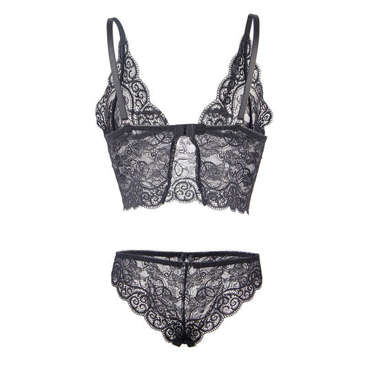SUBBLIME - 953928 SILK AND LACE NIGHTGOWN + PANTIES BLACK L/XL - Toys "n" Us