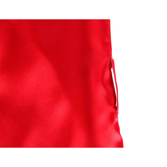 SUBBLIME - 954017 LACE SHEER BACK CAMISOLE + THONG RED/BLACK S/M - Toys "n" Us