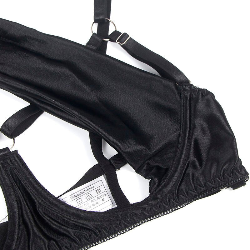 SUBBLIME - 955205 BRA SET WITH ADJUSTABLE BLACK BOW L/XL - Toys "n" Us