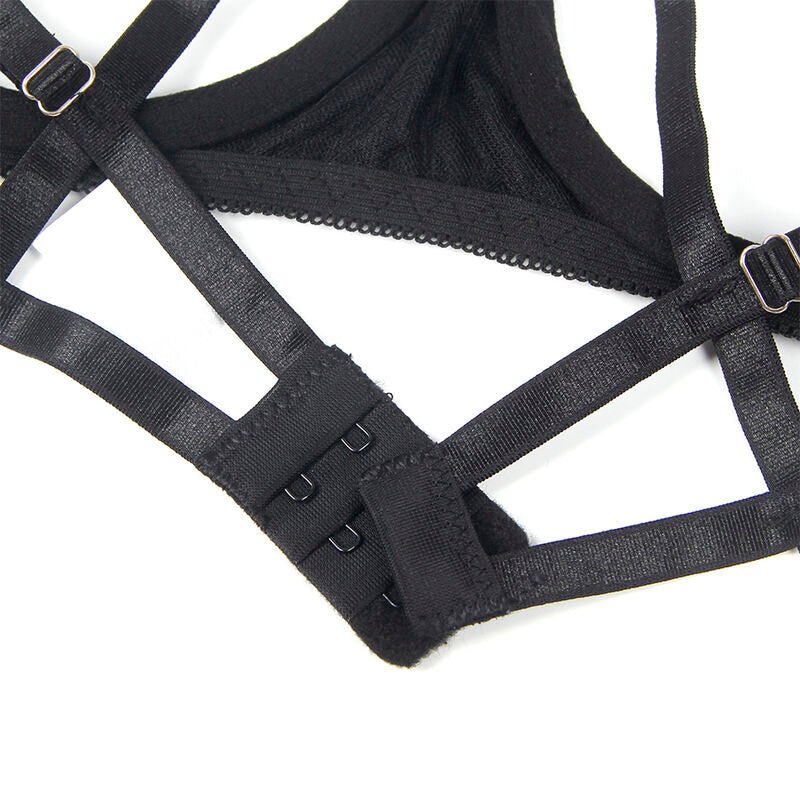 SUBBLIME - 955205 BRA SET WITH ADJUSTABLE BLACK BOW L/XL - Toys "n" Us