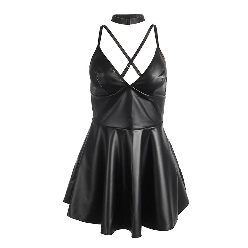 SUBBLIME - 955380 DRESS WITH BLACK LEATHER STRAPS L/XL - Toys "n" Us