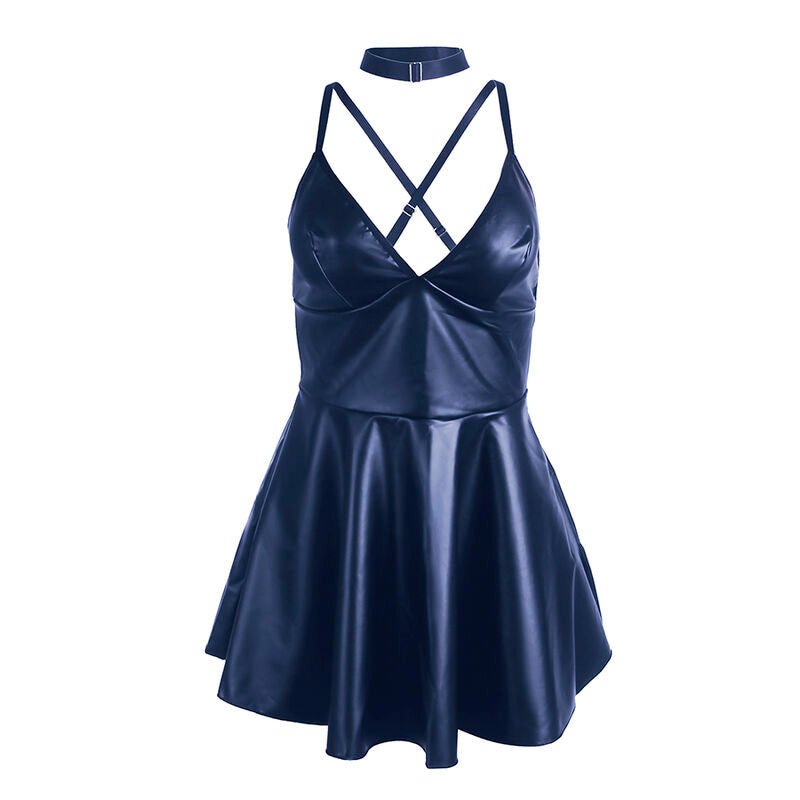 SUBBLIME - 955410 DRESS WITH BLUE LEATHER STRAPS S/M - Toys "n" Us