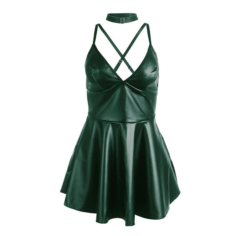SUBBLIME - 955441 DRESS WITH GREEN LEATHER STRAPS L/XL - Toys "n" Us