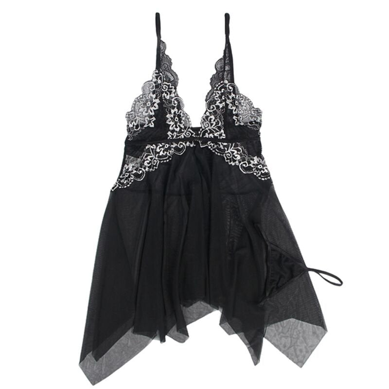 SUBBLIME - BABYDOLL FABRIC TULLE CHEST LACE L/XL - Toys "n" Us