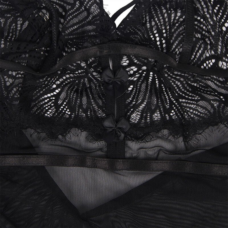 SUBBLIME - BABYDOLL WITH ADJUSTABLE LACE STRAPS BLACK L/XL - Toys "n" Us