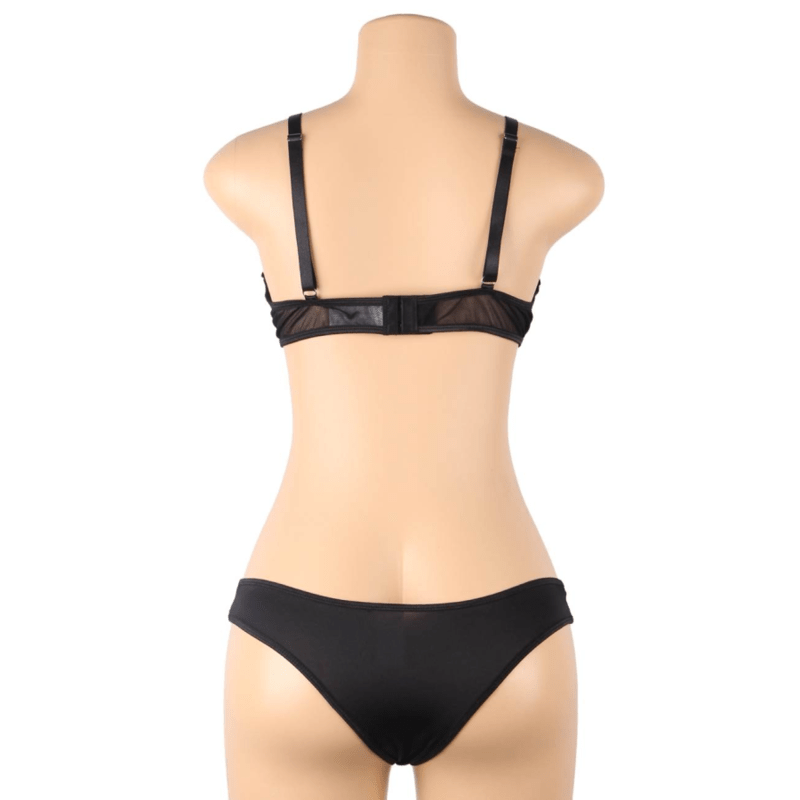 SUBBLIME - CONJUNTO DE DUAS PEÇAS DE SUTIÃ TRANSPARENTE E TIRAS S/M - Toys "n" Us