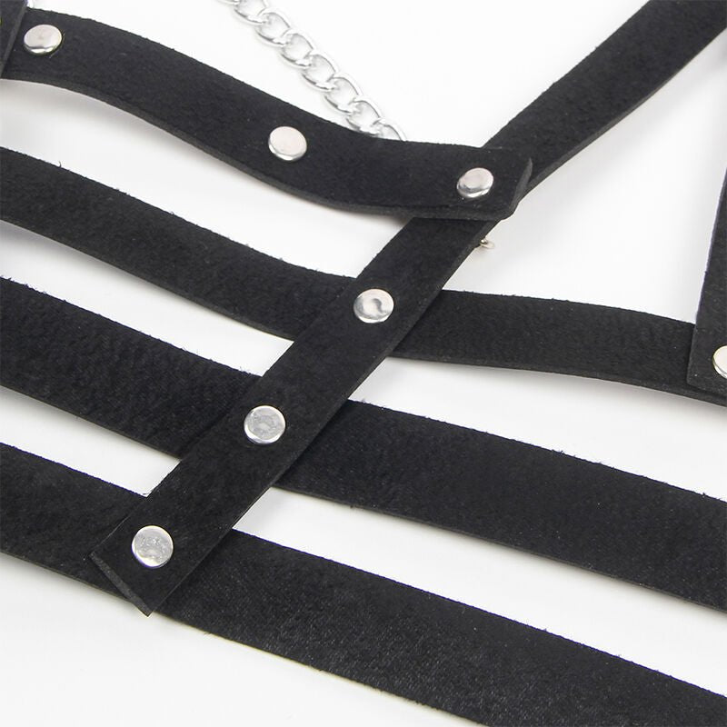 SUBBLIME - CORSET HARNESS WITH CHAINDETAIL ONE SIZE - Toys "n" Us