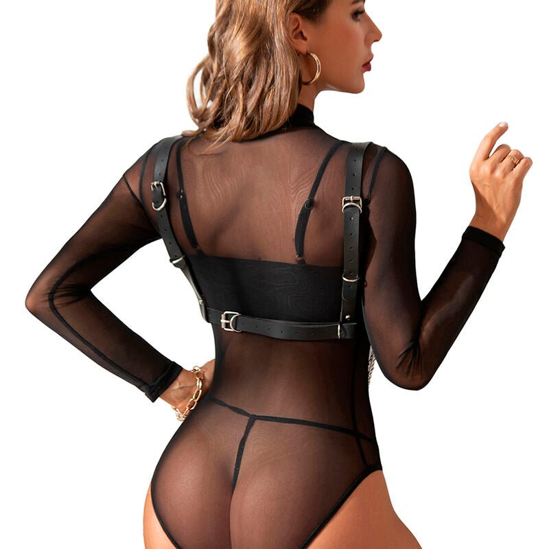 SUBBLIME - HARNESS BRA WITH CHAINDETAIL ONE SIZE - Toys "n" Us