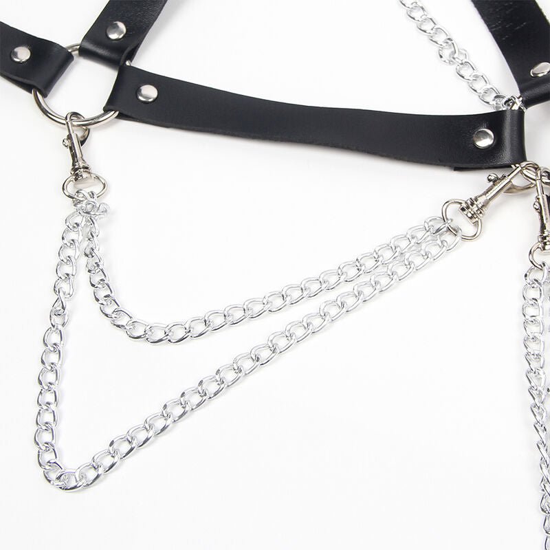 SUBBLIME - HARNESS BRA WITH CHAINDETAIL ONE SIZE - Toys "n" Us
