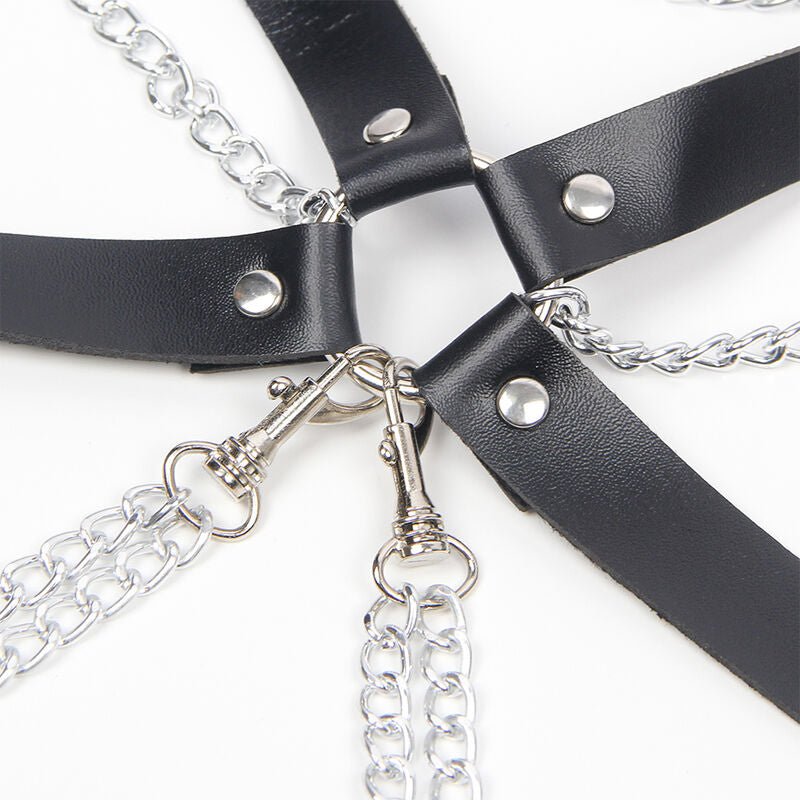 SUBBLIME - HARNESS BRA WITH CHAINDETAIL ONE SIZE - Toys "n" Us