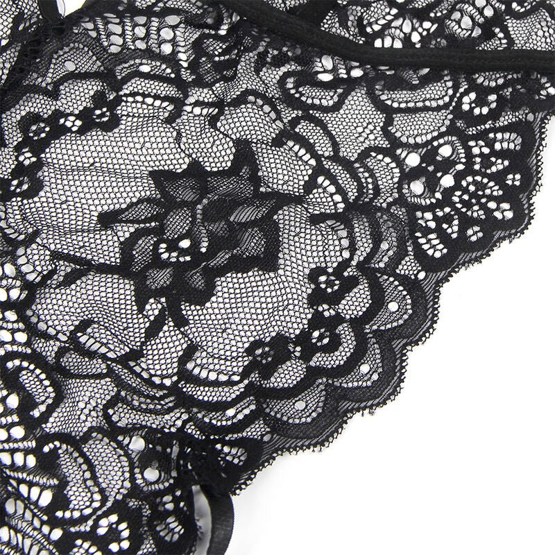 SUBBLIME - LACE BODY POLICE COSTUME BLACK L/XL - Toys "n" Us