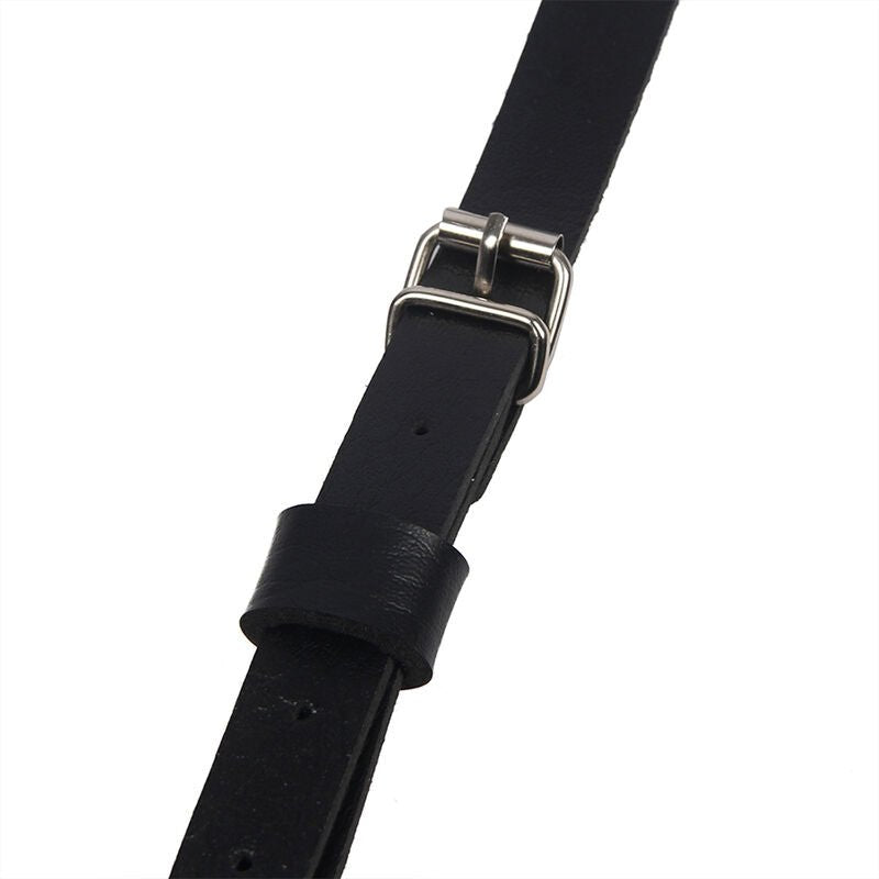 SUBBLIME - LEATHER RING CHEST HARNESS BLACK ONE SIZE - Toys "n" Us