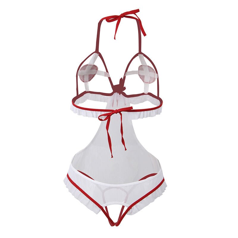 SUBBLIME - SEXY CROTCHLESS NURSE COSTUME L/XL - Toys "n" Us