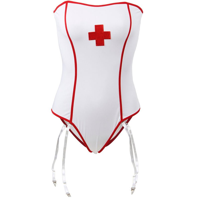 SUBBLIME - SEXY NURSE COSTUME WITH TEDDY L/XL - Toys "n" Us