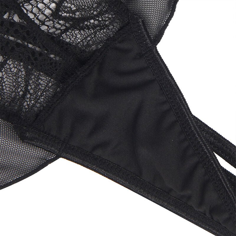 SUBBLIME - TEDDY HALTER NECK BARE BACK LACE BLACK L/XL - Toys "n" Us