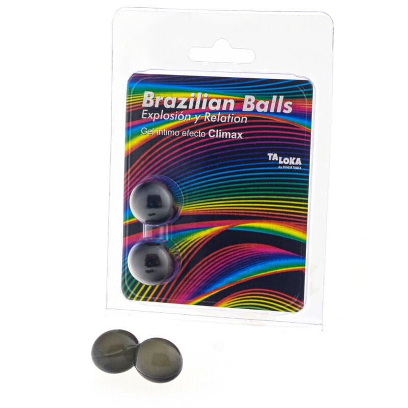 TALOKA - 2 BRAZILIAN BALLS CLIMAX EFFECT EXCITING GEL - Toys "n" Us