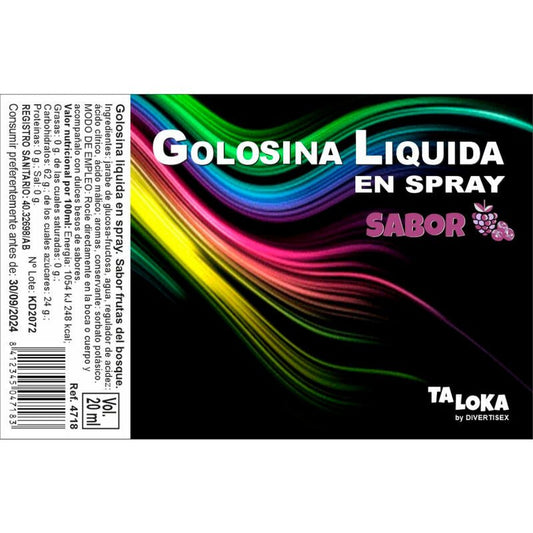 TALOKA - SPRAY DE DOCES DE BAGAS LÍQUIDAS - Toys "n" Us