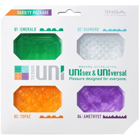TENGA - MASTURBADOR UNI VARIETY DEDAL PACK 4 UNIDADES - Toys "n" Us