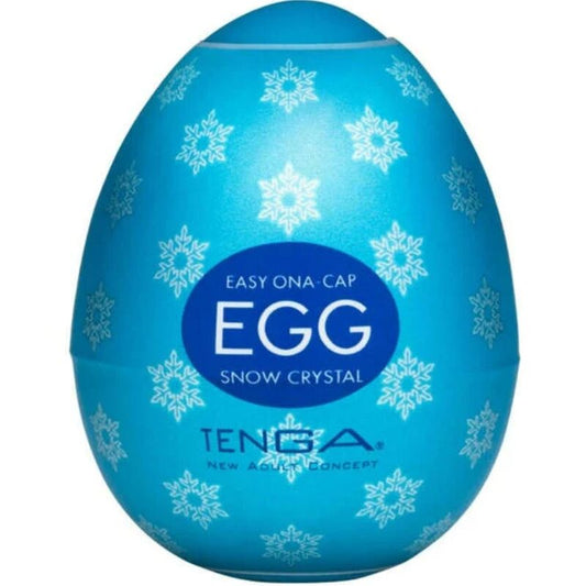 TENGA - OVO MASTURBADOR DE CRISTAL DE NEVE - Toys "n" Us