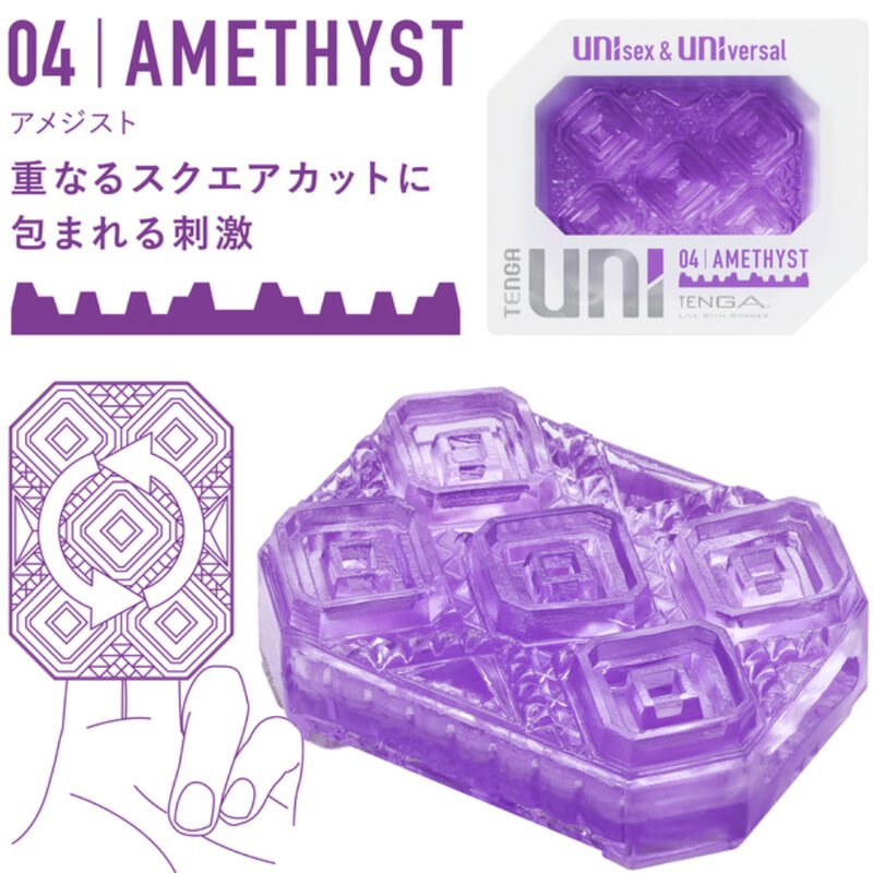 TENGA - UNI VARIETY MASTURBATOR THIMBLE PACK 4 UNITS - Toys "n" Us