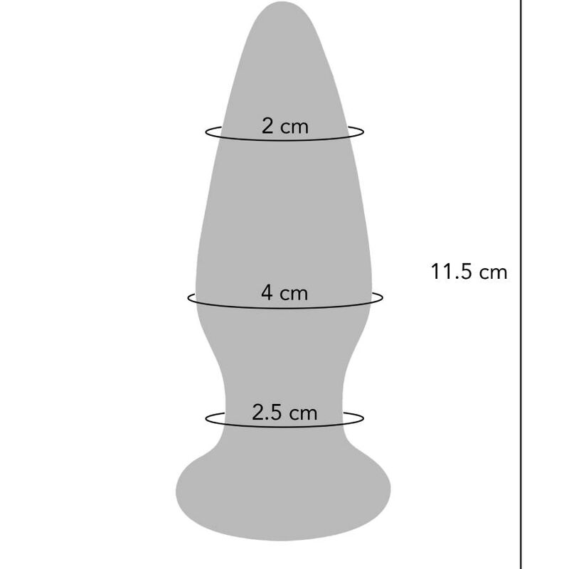 TOYJOY - THE SHINING VIBRATING GLAS BUTTPLUG - Toys "n" Us