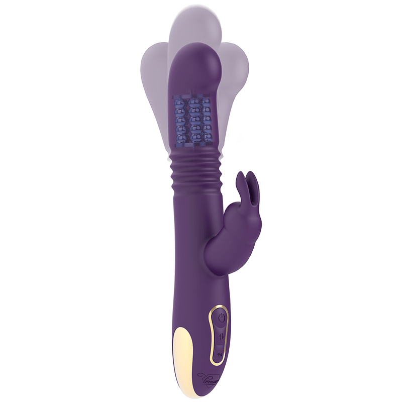TREASURE - BASTIAN RABBIT UP & DOWN, ROTATOR & VIBRATOR COMPATIBLE WITH WATCHME WIRELESS TECHNOLOGY - Toys "n" Us