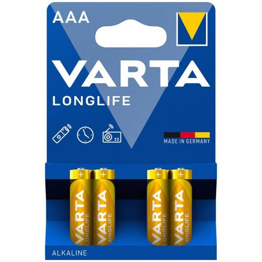 VARTA - LONGLIFE ALKALINE AAA BATTERY LR03 BLISTER*4 - Toys "n" Us