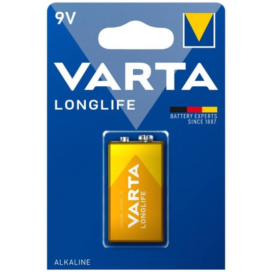 VARTA - LONGLIFE ALKALINE BATTERY 9V LR61 BLISTER*1 - Toys "n" Us