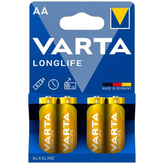 VARTA - LONGLIFE ALKALINE BATTERY AA LR6 BLISTER*4 - Toys "n" Us
