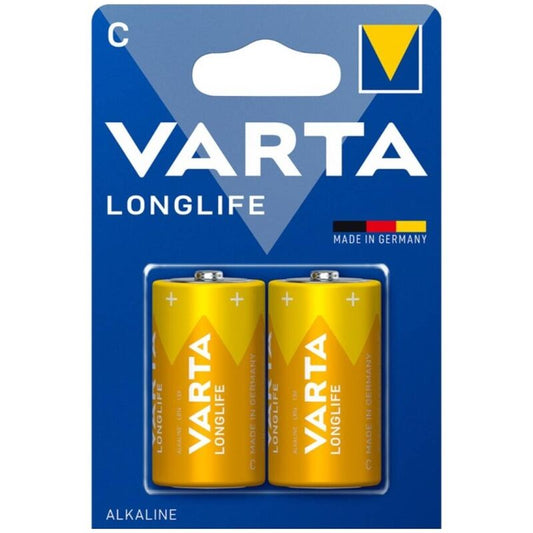 VARTA - LONGLIFE ALKALINE BATTERY C LR14 BLISTER*2 - Toys "n" Us