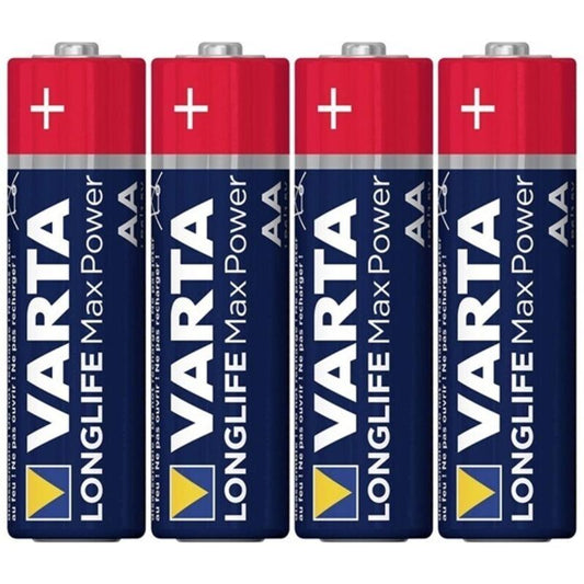 VARTA - MAX POWER ALKALINE AA LR6 RETRACTABLE BATTERY*4 - Toys "n" Us