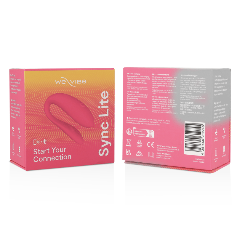 WE - VIBE - SYNC LITE ESTIMULADOR DE CLITÓRIS ROSA - Toys "n" Us