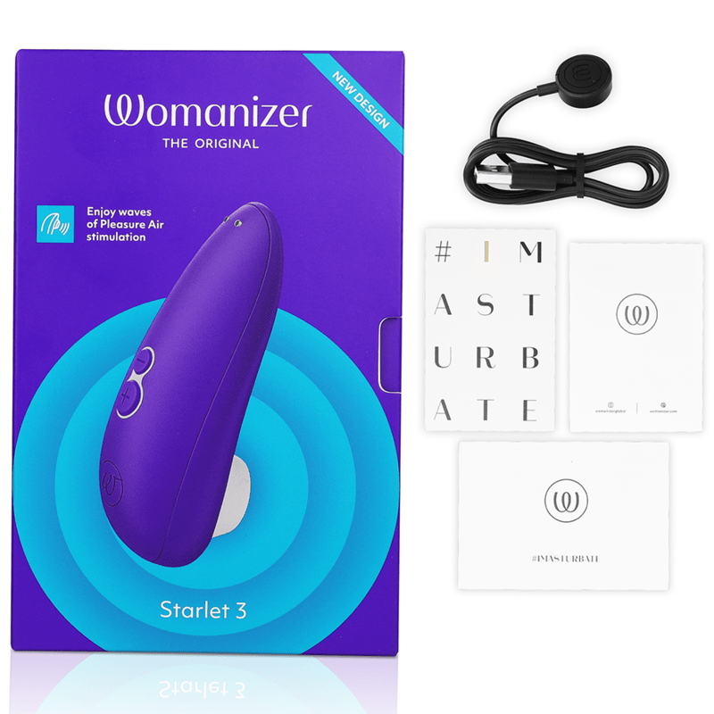 WOMANIZER - STARLET 3 CLITORAL STIMULATOR INDIGO - Toys "n" Us