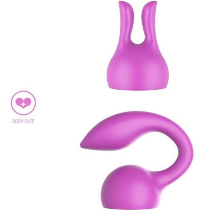 XOCOON - ATTACHMENTS PERSONAL MASSAGER FUCHSIA - Toys "n" Us