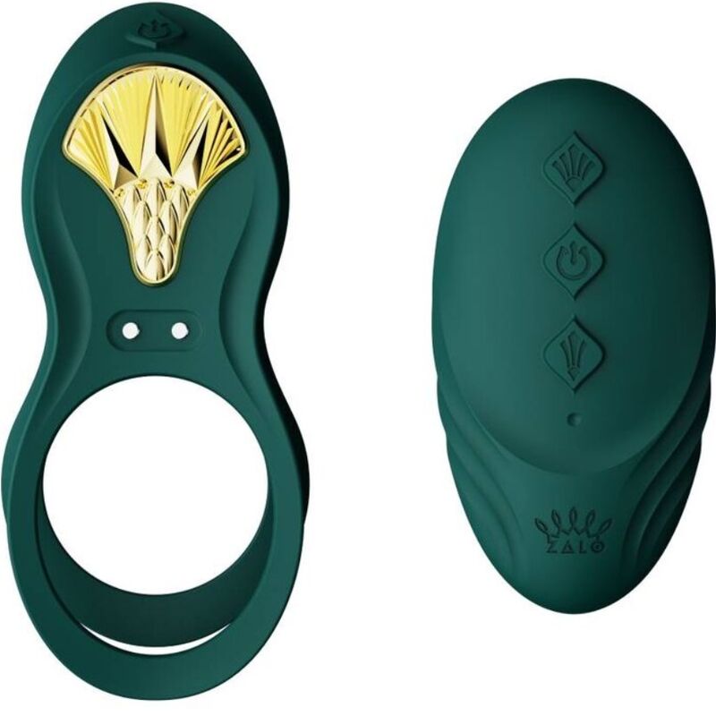 ZALO - BAYEK VIBRATING COUPLES RING GREEN - Toys "n" Us